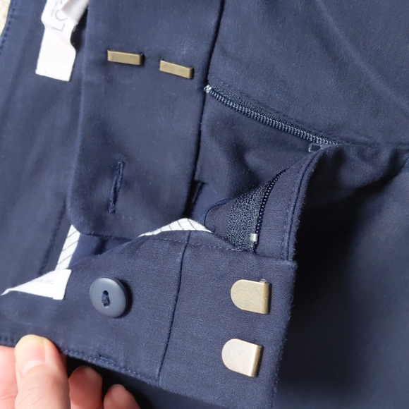 Loft Petite Riviera Pant, 0P, Navy Blue - Picture 4 of 6